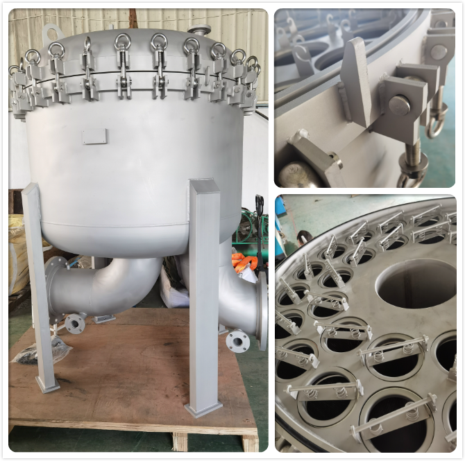 30cell-bag filter housing